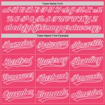 Maglia da baseball personalizzata per San Valentino, con cuore autentico rosa e bianco, 3D Maglia da baseball personalizzata per San Valentino, con cuore autentico rosa e bianco, 3D